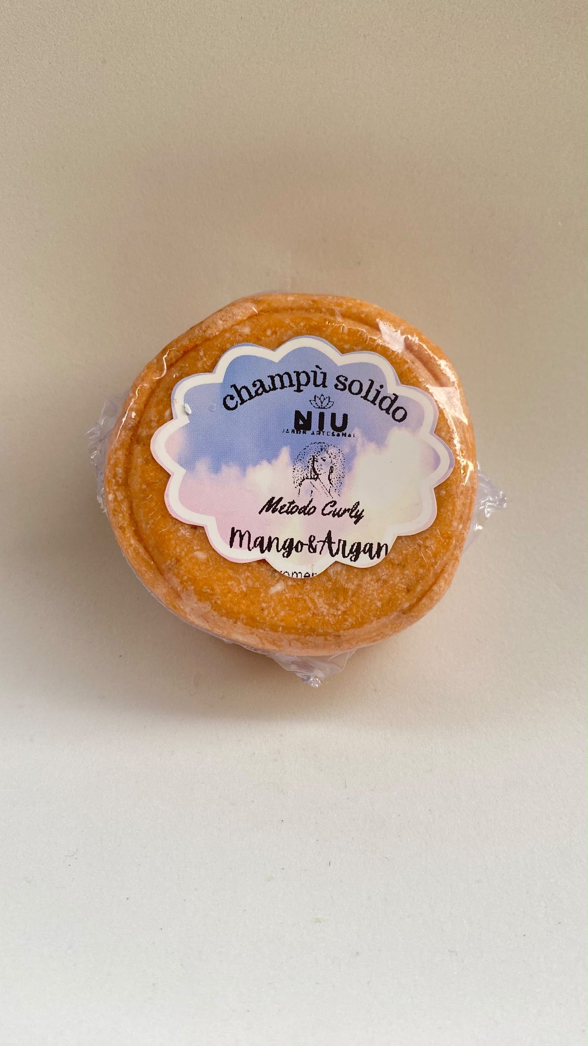 Champú solido método curly