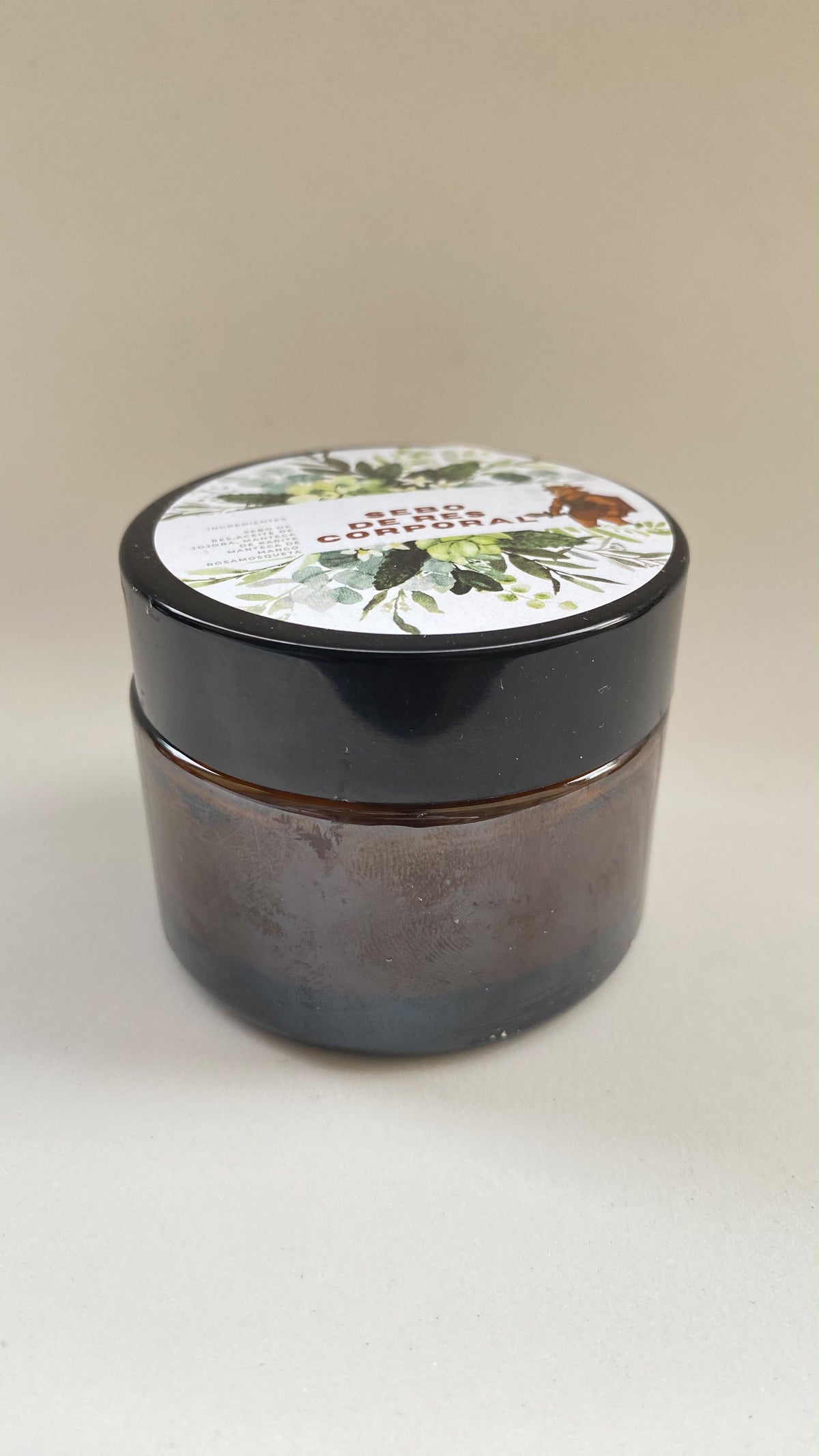 Sebo de res y aceites vegetales